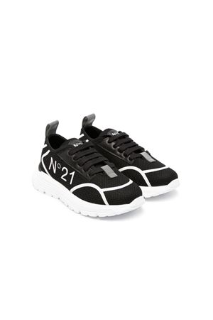 sneakers in tessuto nero N°21 KIDS | 7529904